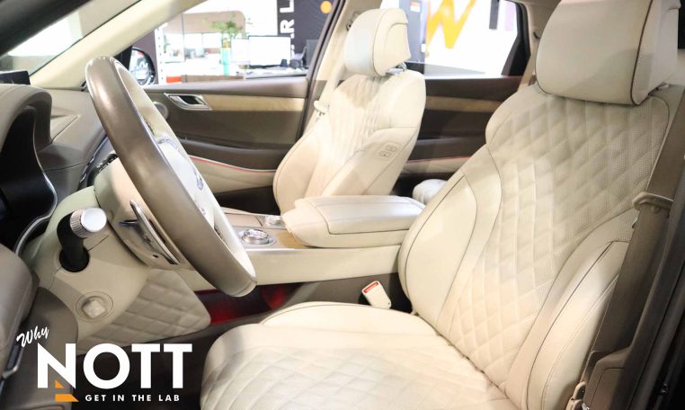 2021 GENESIS GV80 3.5T Prestige AWD | Beige Leather | HUD