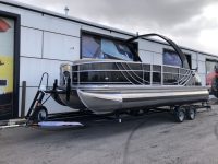 2015 SOUTH BAY 724 SPORT DLX Tritoon Boat 200HP Evinrude/24' Sport Tritoon Boat