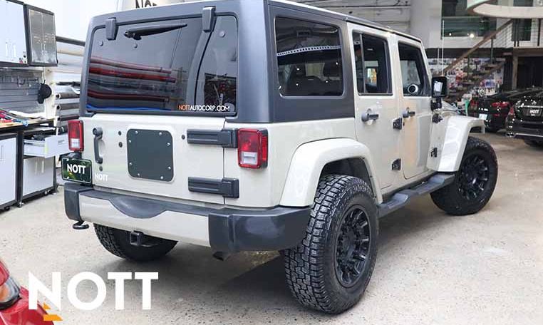 2018 JEEP WRANGLER  JK UNLIMITED | Local MB Vehicle | 18" Black Rhino Wheels