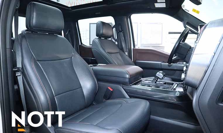 2022 FORD F150 LARIAT | 6" LIFT | 20" RIMS | 35" TIRES | ONE OWNER | POWERBOOST