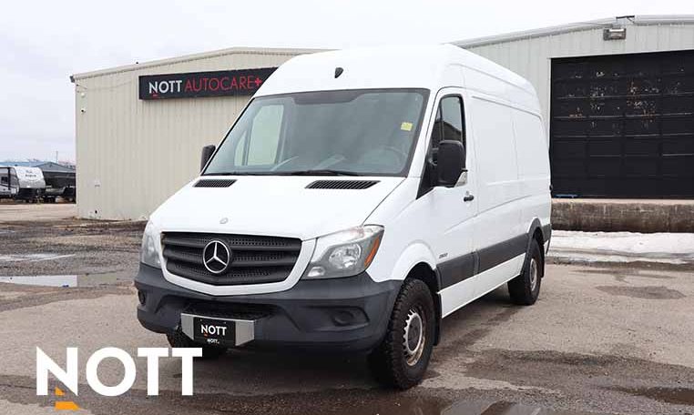 2014 MERCEDES-BENZ SPRINTER 2500 | $8000 IN SHELVING | MAINTENANCE PACKAGE | LOCAL | HEATED SEATS