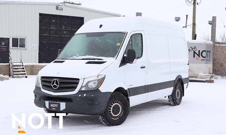 2014 MERCEDES-BENZ SPRINTER 2500 | $8000 IN SHELVING | MAINTENANCE PACKAGE | LOCAL | HEATED SEATS