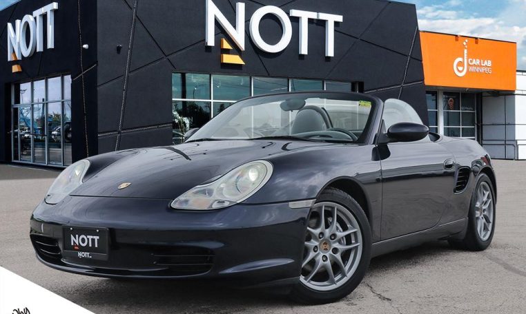2003 PORSCHE BOXSTER ROADSTER | LOCAL MANITOBA VEHICLE | LOW MILEAGE