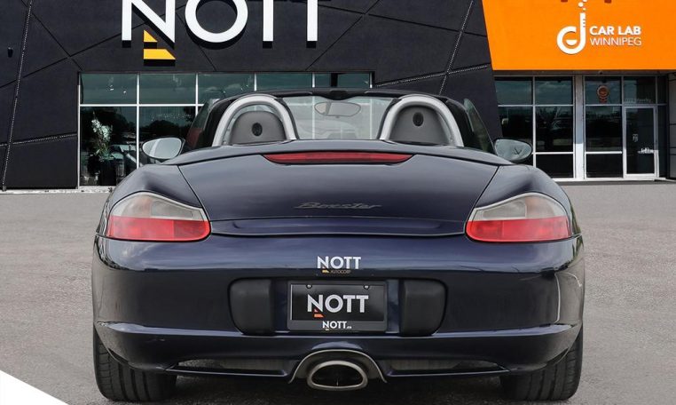 2003 PORSCHE BOXSTER ROADSTER | LOCAL MANITOBA VEHICLE | LOW MILEAGE